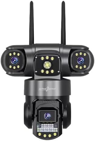 Outdoor Smart Security Camera (PTZ – Pan, Tilt, Zoom)